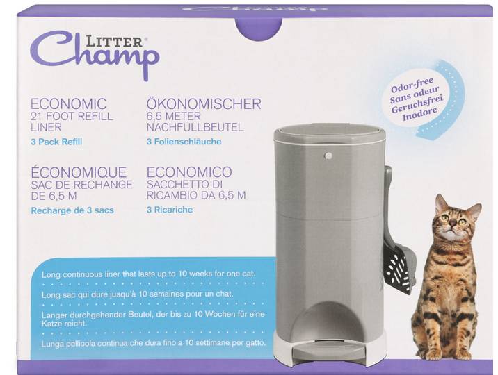 Nachfüllbeutel zu Litter Champ 3er Pack