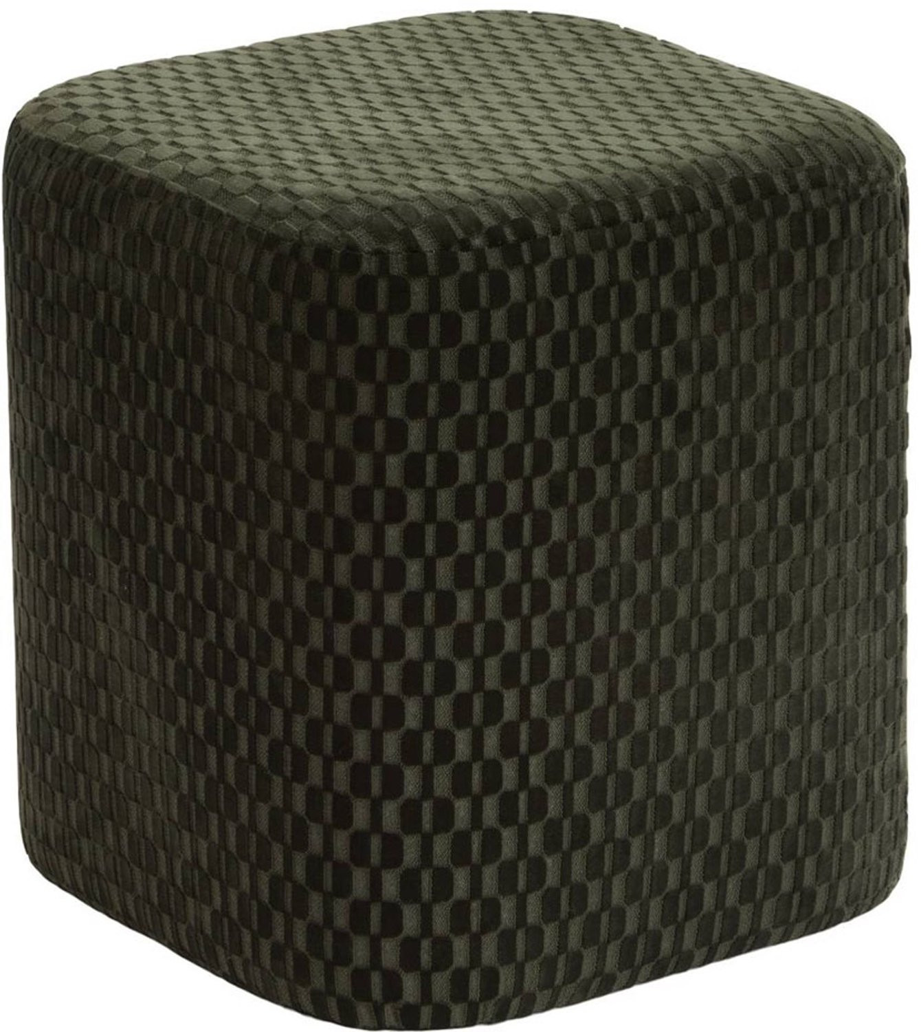 Velvet Poef Liesse Groen