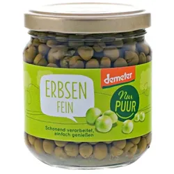 NurPuur Erbsen demeter 200g