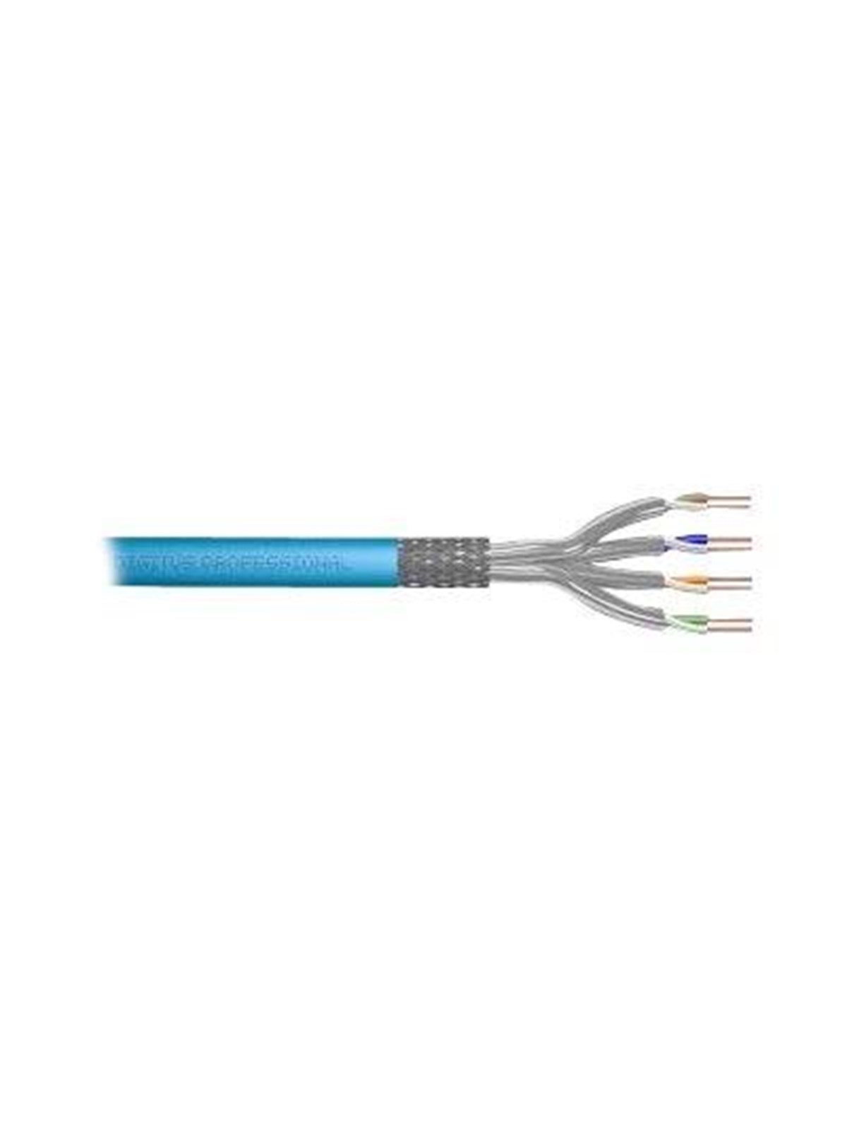DIGITUS Professional installation cable - 50 m - light blue RAL 5012 - Blau - 50m