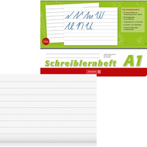 Brunnen Schreiblernheft 1044001, Lineatur A1, A4 quer, 16 Blatt
