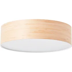 Deckenleuchte Romm in Bambusfarben max. 33 Watt Deckenlampe