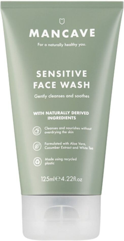 MANCAVE Sensitive Face Wash 125ml