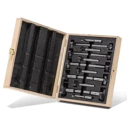 FISCH Kunstbohrer Kassette HM TCT Universal Bit Ø 10 - 50 mm | 16-teilig