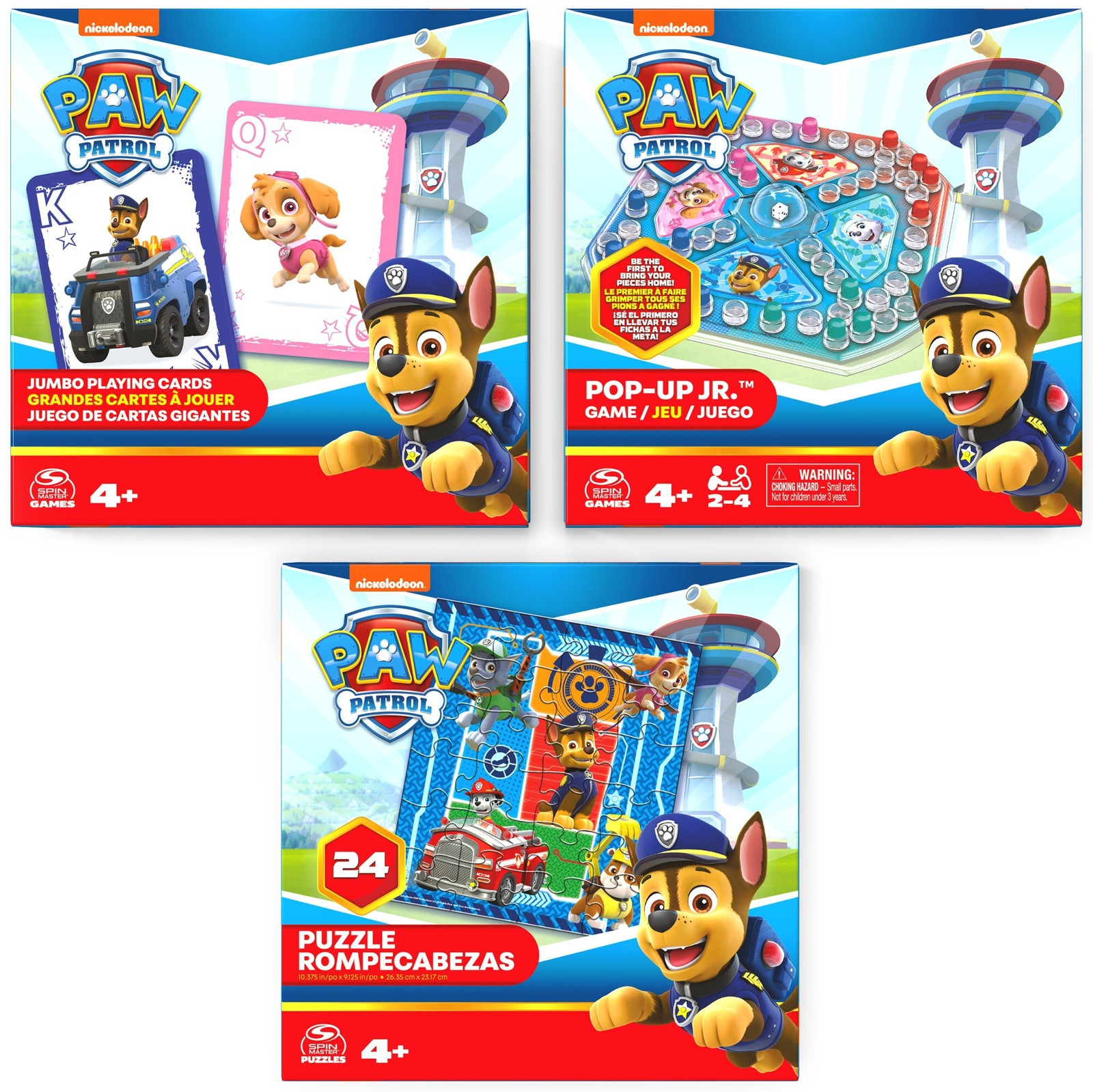 Spin Master Paw Patrol 3-in-1 spelset