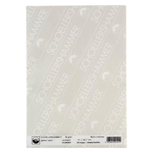 Schoellershammer SCHLLERSHAMMER Zeichenpapier, DIN A4, hochtransparent (90 g/m²) (VF5003678)