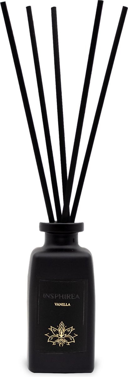 Insphirea Reposea Geurstokjes Vanille en Karamel 100 ml Diffuser