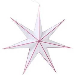 Boltze Dekoanhänger Stern Favola, Ø30 cm, Stern