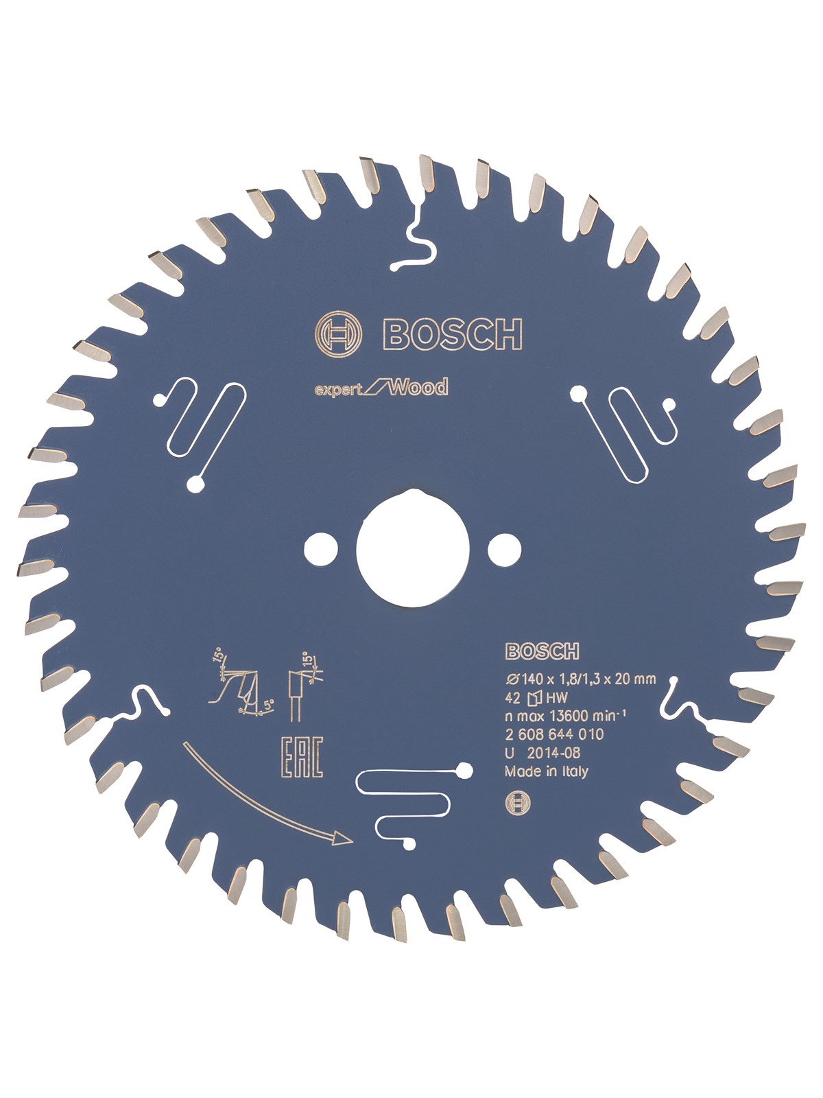 Bosch RUNDSAVKLINGE 140X20X1.8MM 42 T EXP WOOD