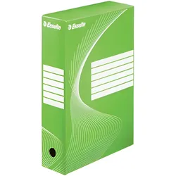 ESSELTE ArchivSchachtel DIN A4 Rückenbreite 8cm grün