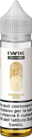 Kiwi Vapor Peach Ice Iwik Flavors Liquido Shot 20ml Pesca Ghiaccio