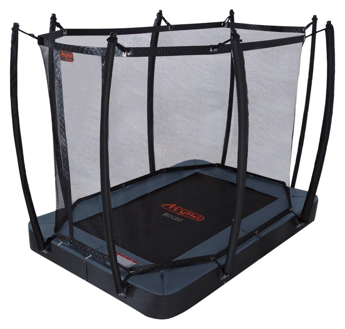 Avyna Trampolin FlatLevel 275x190 (213) mit Netz | Grau