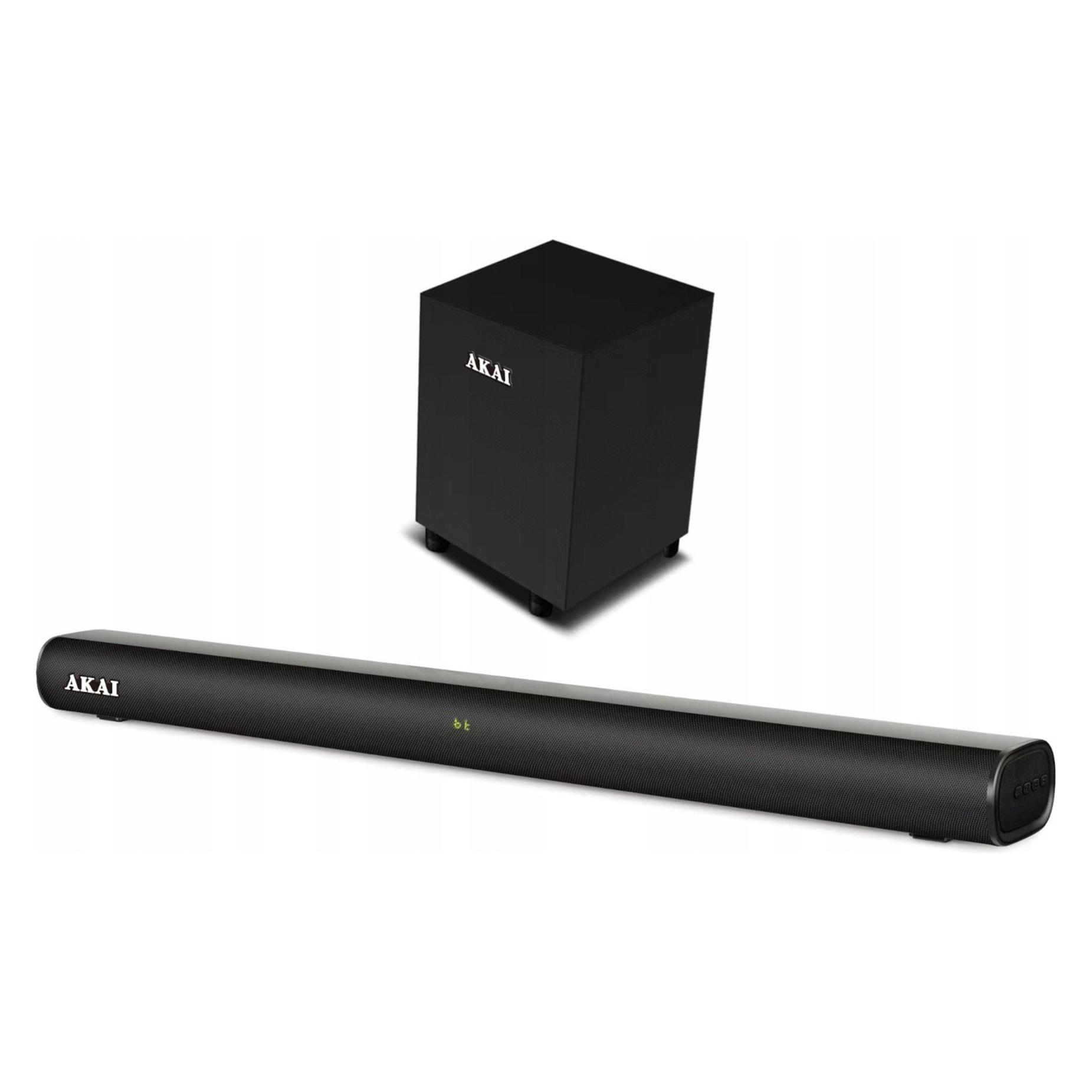Akai SOUNDBAR ASB-20CSW 2.1 PRZEWODOWY SUBWOOFER (80 W, 2.1 Kanal) (ASB-20CSW)