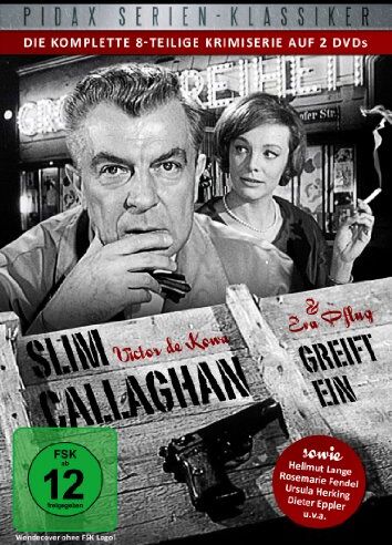 Karl Anton - Slim Callaghan greift ein - Die komplette 8-teilige Krimiserie mit Victor de Kowa und Eva Pflug (Pidax Serien-Klassiker) [2 DVDs] - Preis vom 12.10.2026 11:37:12 h