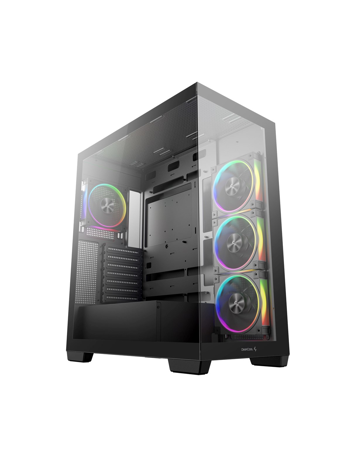 DeepCool CG580 4F V2 - Gehäuse - Miditower - Schwarz