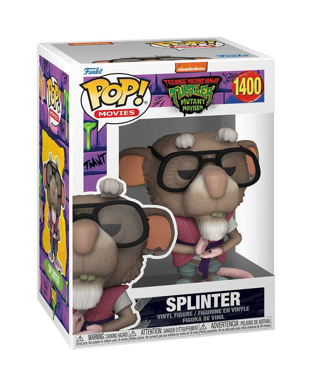Funko Pop! Ninja Turtles Splinter Figuur 10 cm