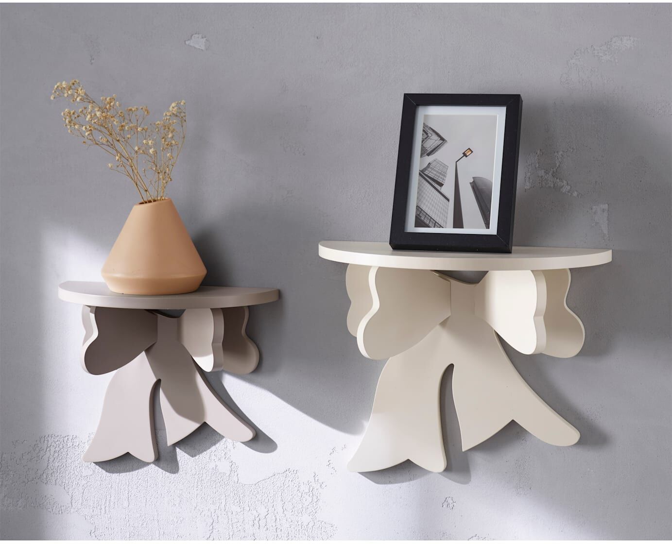 Wanddekoobjekt, beige (creme, beige), Wanddekoobjekte, Wanddekoobjekt creme, beige Einheitsgröße