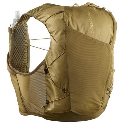 Salomon - Active Skin 12 Set - Trailrunningrucksack Gr XS braun