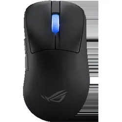 ASUS ROG Keris II Ace (Kabelgebunden, Kabellos), Maus, Schwarz
