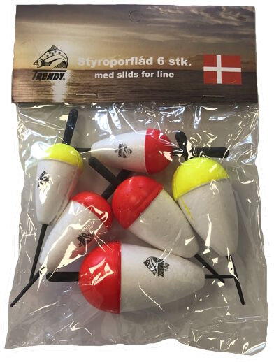 Trendy Styroporflåd Slidsede 6 Stk.