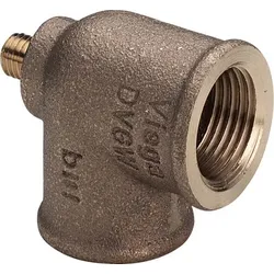 Rotguss Winkel 94477.0-713 3/4", 489298 für Gasanschluss b M-Einheiten 94480+94485