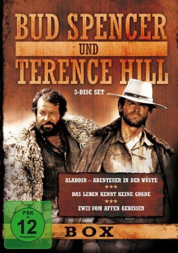 Bud Spencer - Bud Spencer & Terence Hill - Box - Vol. 6 (Aladdin - Abenteuer in der Wüste/Das Leben kennt keine Gnade/Zwei vom Affen gebissen) (3 Disc Set) - Preis vom 09.10.2026 07:28:09 h