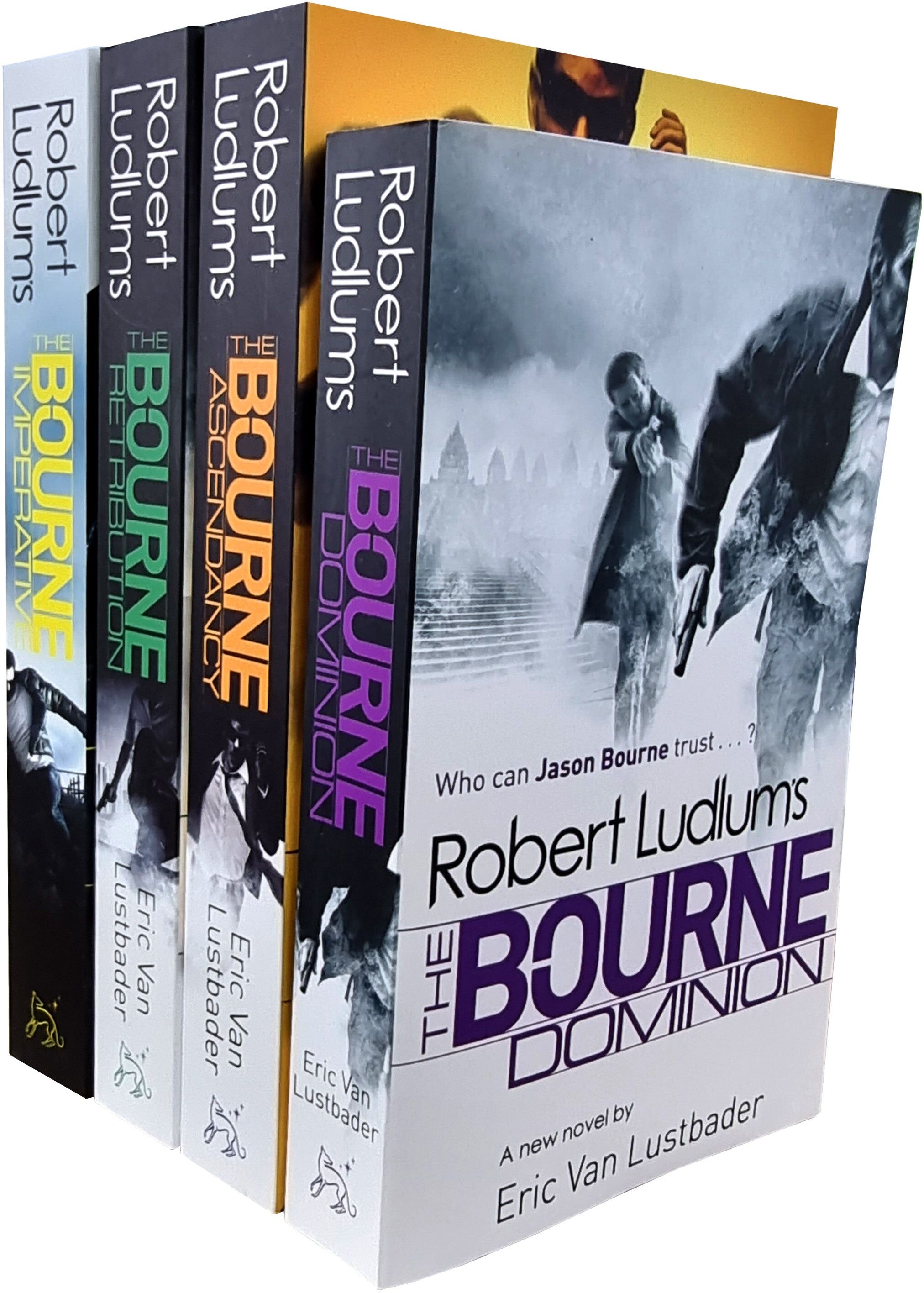 Robert Ludlum's Bourne Series 4 Books Collection Set by Erik Van Lustbader - Adult - Paperback Orion Publishing Co