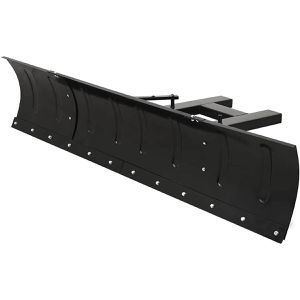 vidaXL Schneeschieber 153131, Schneeschild für Gabelstapler, 200cm breit, verstellbar, aus Stahl, mit Gummikante