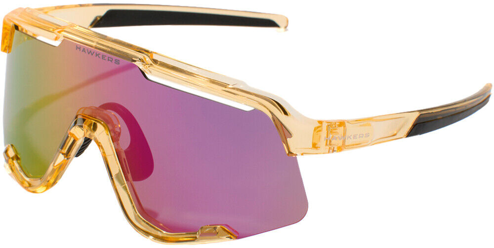 Hawkers power champagne transparente brillo gafas ciclismo Morado (UNICA)