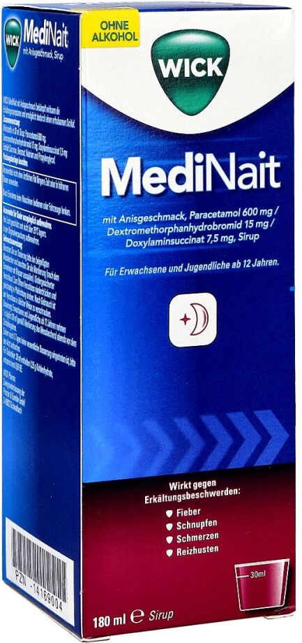 Wick Medinait Mit Anisgeschmack Sirup