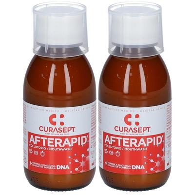 Curasept Afterapid DNA Mundspülung 2x 2x125 ml Mundwasser