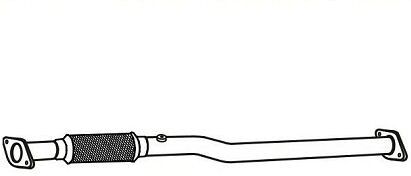VEGAZ HUR-137 Abgasrohr