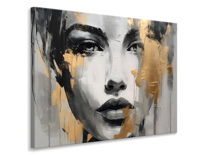 Muralo Wandbilder Abstrakte Motive, Modern, Kunstdruck - 120x80 cm