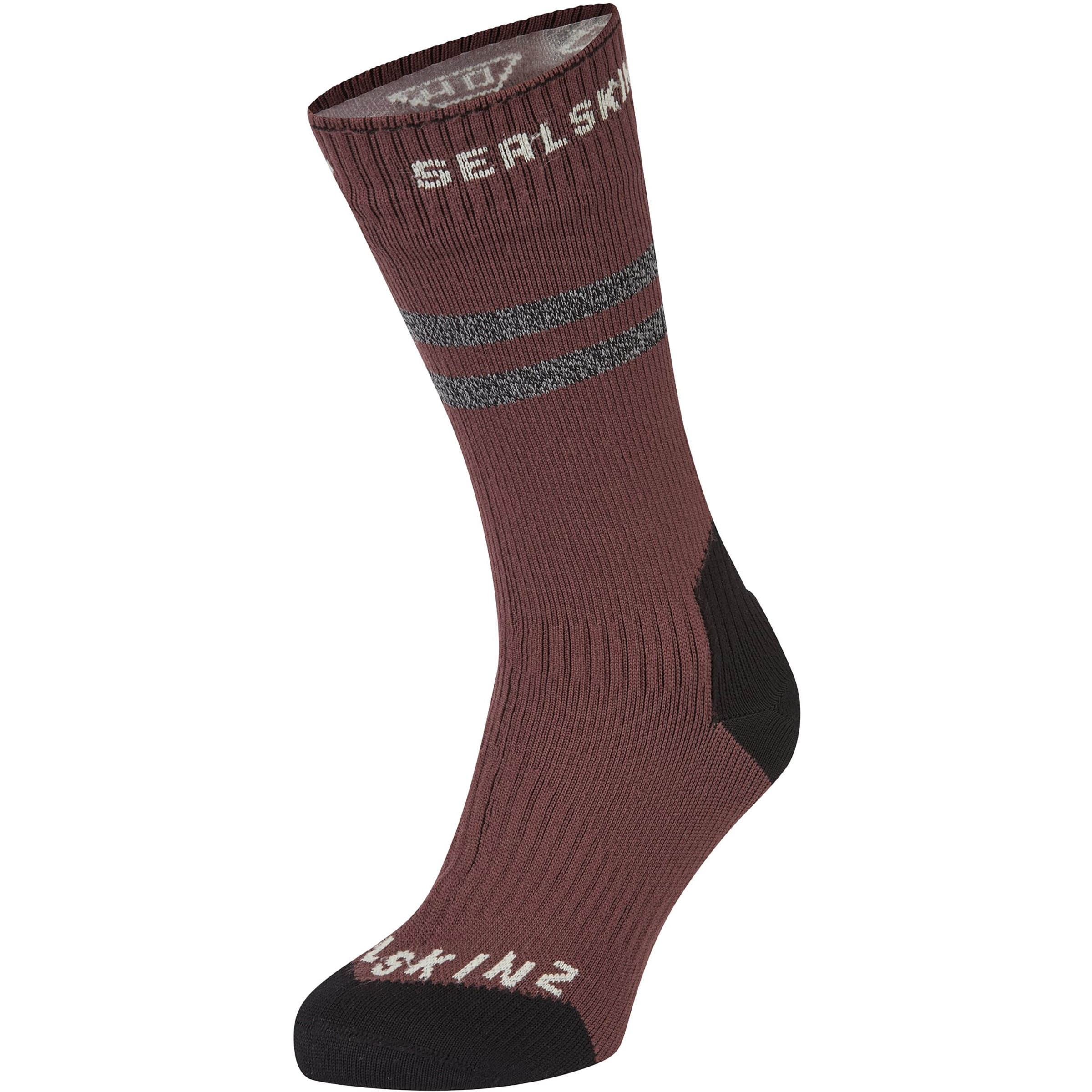 SealSkinz Runton Wandersocken rot Größe 39 Trekking Elastisch Wasserabweisend