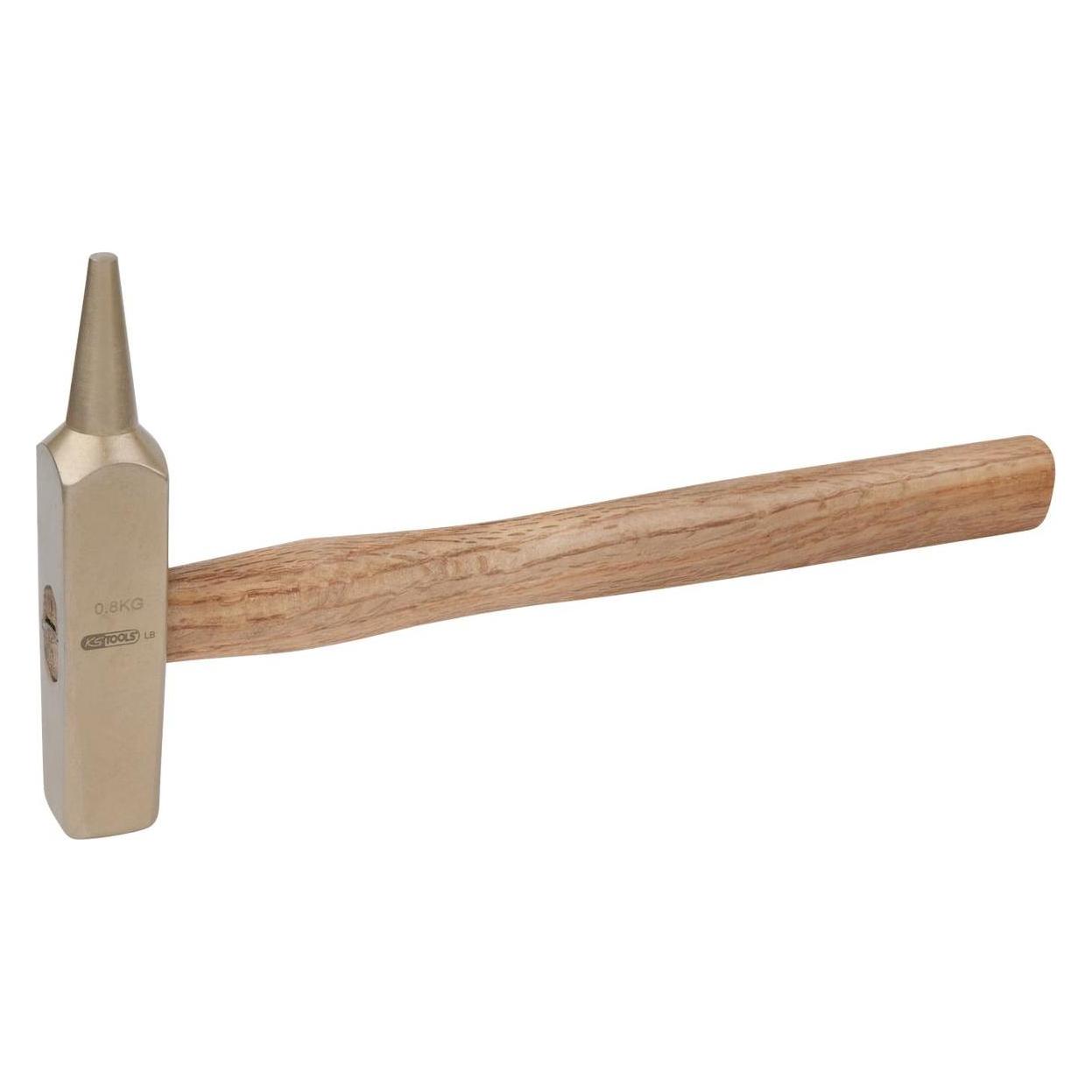 KS Tools BRONZEplus Durchtreiber, mit Hickory-Stiel, Ø Spitze 10 mm (963.2406)