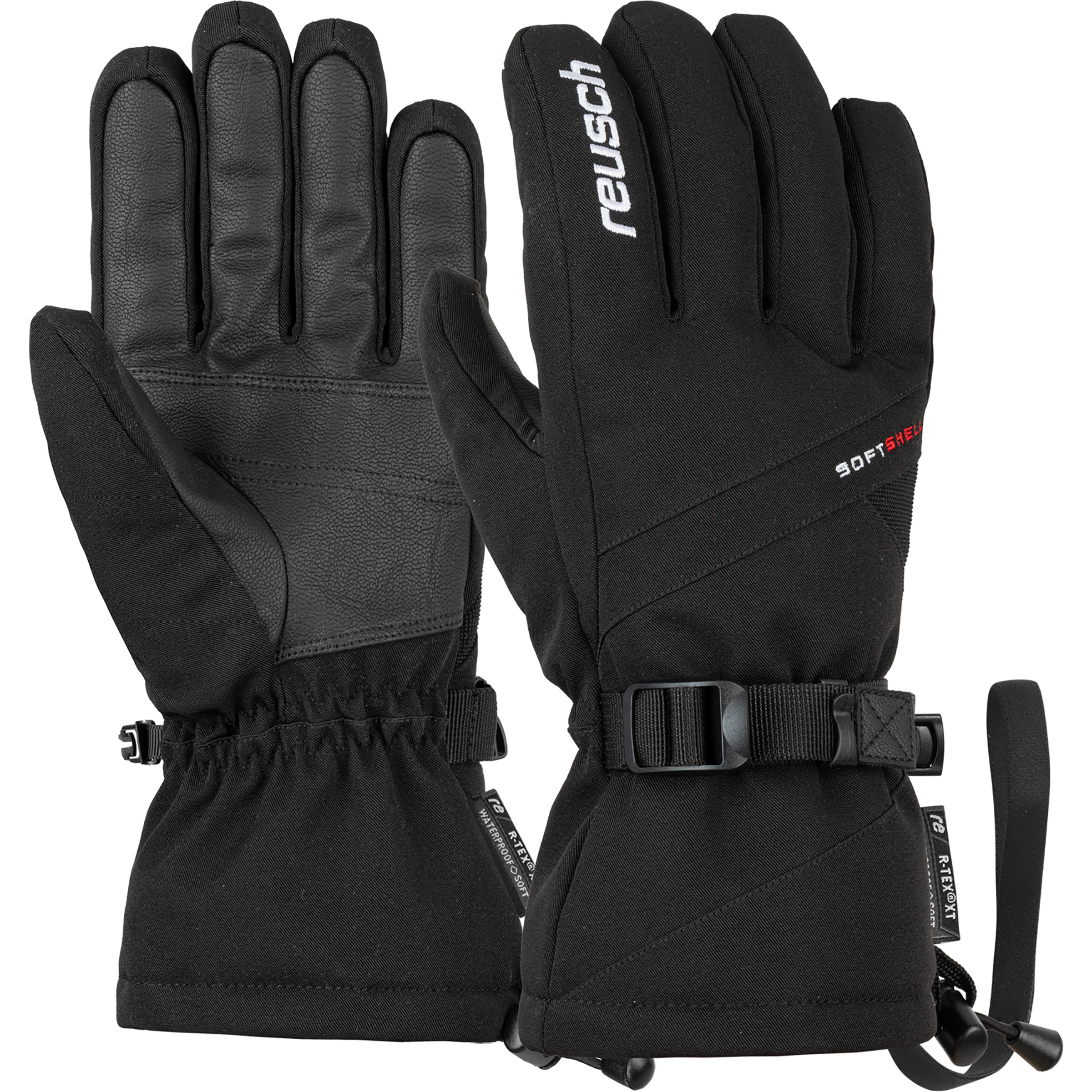 Reusch Outset R-Tex XT Skihandschuhe schwarz Größe 8 Skifahren Widerstandsfähig Wasserabweisend