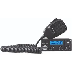 Midland Kompakter CB-Funk mit Farbdisplay und VOX für klare Kommunikation, Walkie Talkie, Schwarz