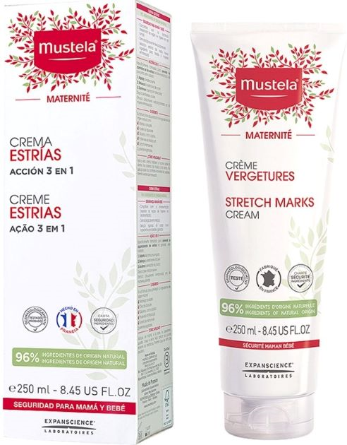 Mustela Maternidade Creme Prevenção Estrias 3 em 1 250ml