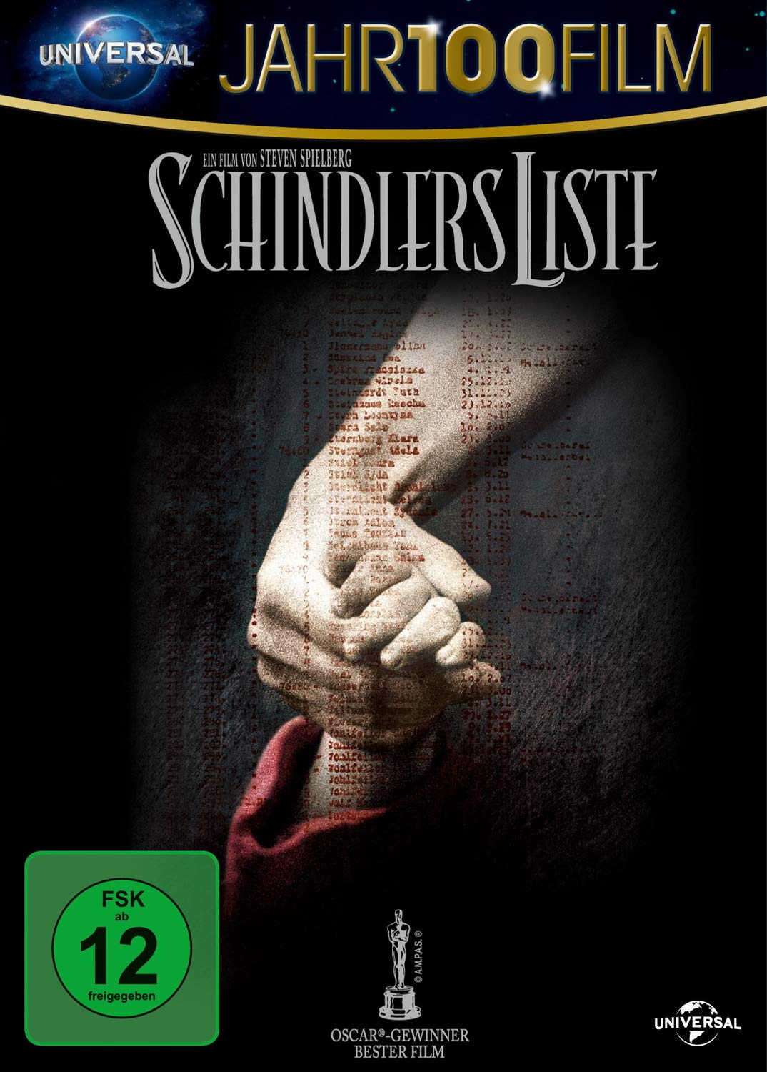 Steven Spielberg - Schindlers Liste (Jahr100Film, Special Edition, 2 Discs) - Preis vom 09.10.2026 07:28:09 h
