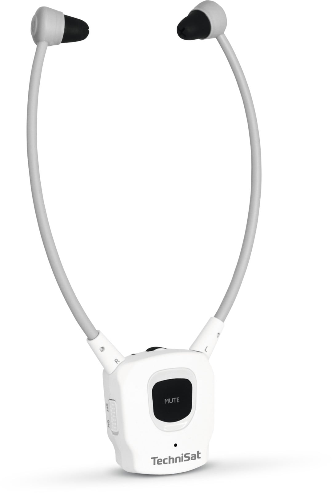 TechniSat StereoMan ISI 3 Hoofdtelefoon met microfoon, wit