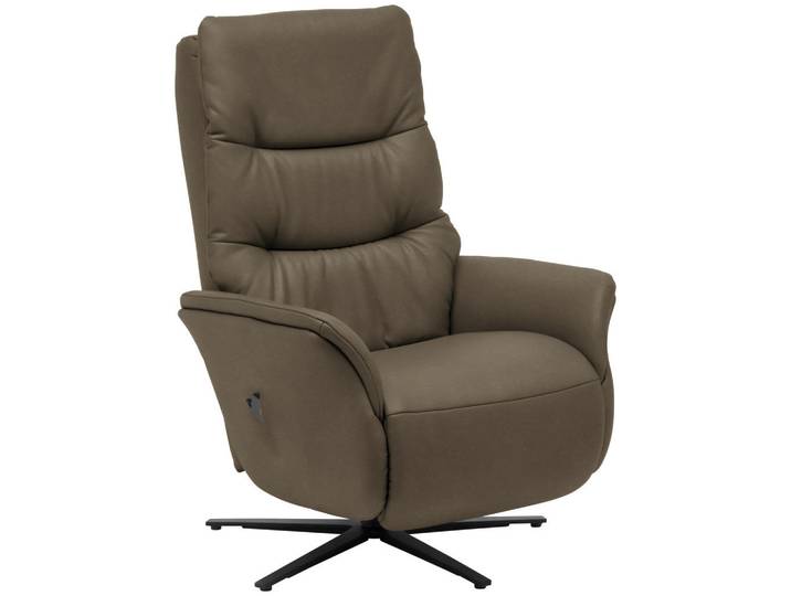 Himolla Massagesessel, Schlamm, Metall, Echtleder, Nappaleder, 74x114x97 cm, Fußauswahl, Lederauswahl, Stoffauswahl, Relaxfunktion, Netzbetrieb, Massagefunktion, Wohnzimmer, Sessel, Massagesessel