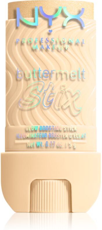 NYX Professional Makeup Buttermelt Glow Stix brightening stick shade 05 Sending Melts 5 g