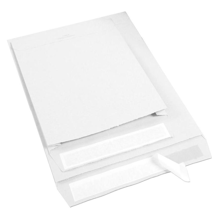 Blasetti Packung 250 weisse Tütenumschläge mit (250 Stk.) (39820355)