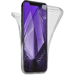 moex Double Case iPhone XS Silikon 360 Grad Schutz