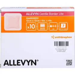Allevyn Gentle Border Lite 10x10cm 10 ST