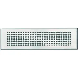 VAILLANT Design Abdeckblende rechteckig Wave Edelstahl