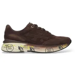 Premiata für Herren. MOERUN Moerun Ledersneaker braun (45), Wohnung, Schnürsenkel, Lässig