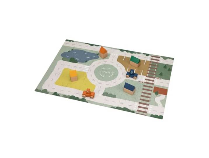 Trixie Houten stratenpuzzel met accessoires