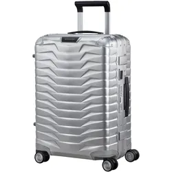 Samsonite 4-Rad Aluminium Trolley 55cm Proxis ALU silber