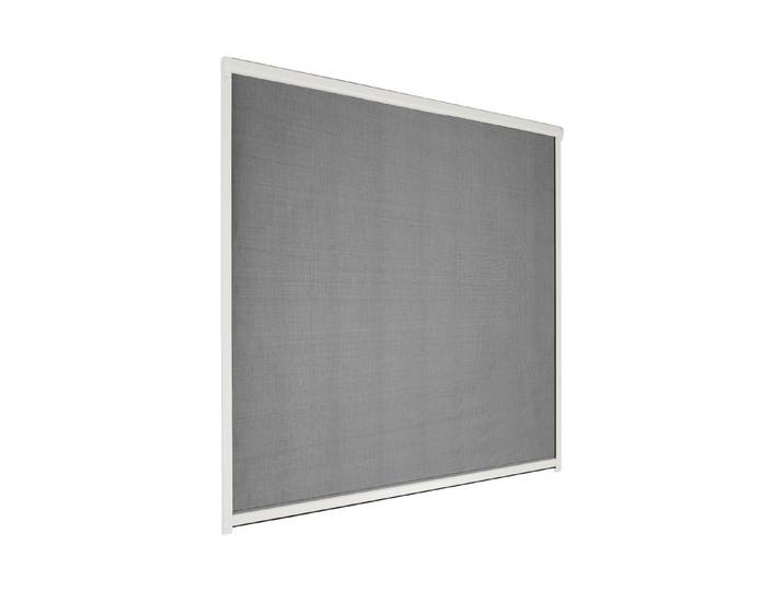 Windhager Fliegengitter Rollo Fenster Weiss 160 × 160 cm